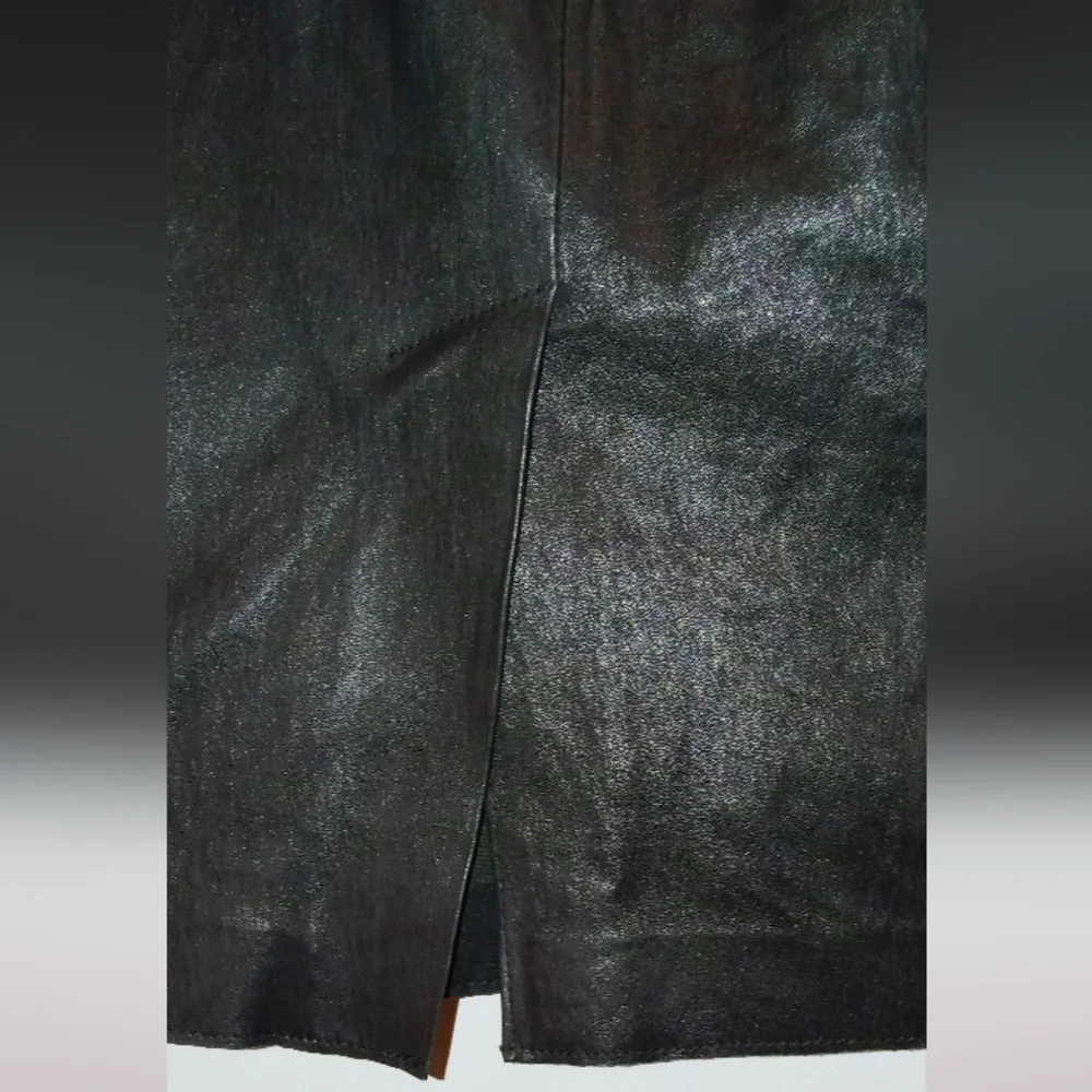 VINCE | Leather Suede Skirt